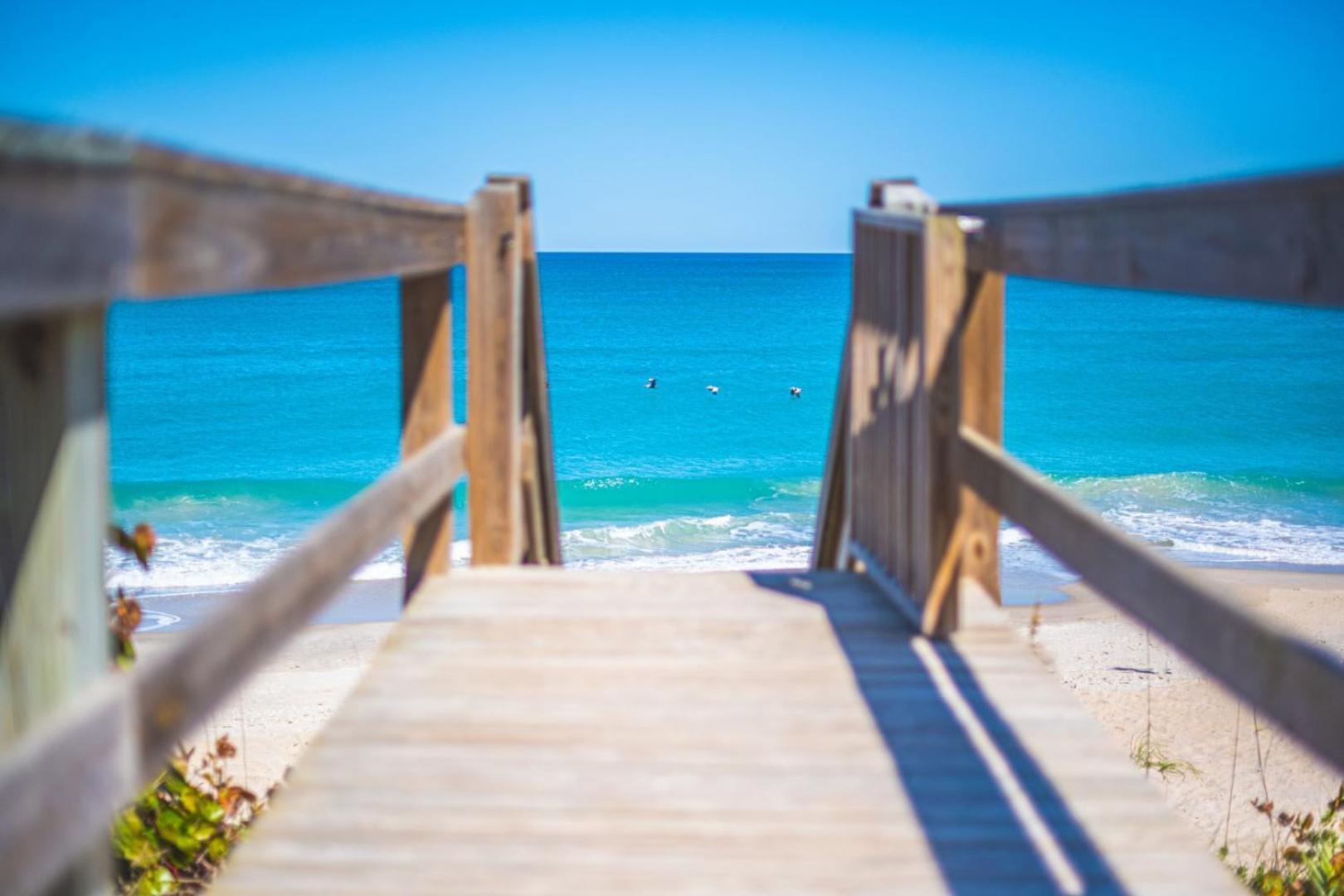 Tranquility Seahorse Suite - Oceanfront Paradise! Мелборн-Біч Екстер'єр фото